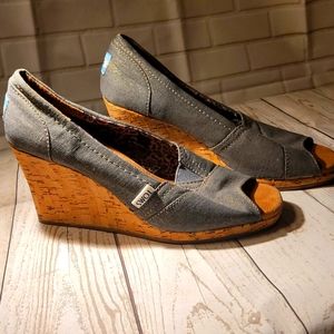 *Toms Espadrille Wedges